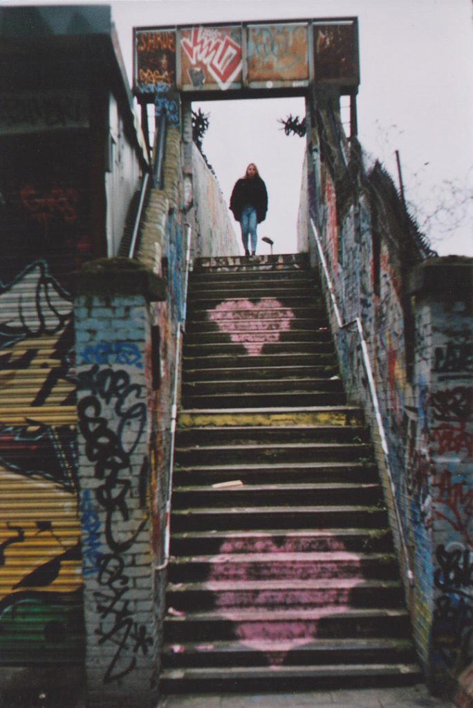 Photographie argentique, l'escalier, février 2017, Londres, Angleterre.